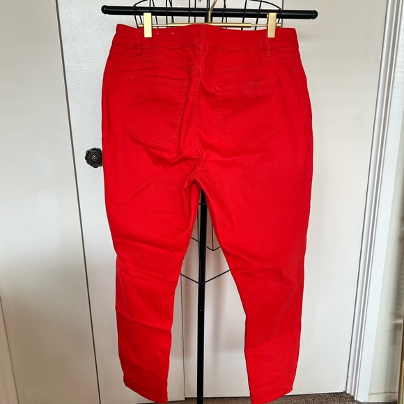 D Jeans Red Casual Jeans - Picture 2 of 3